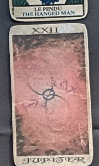 Jupiter, original card from the right-hand column